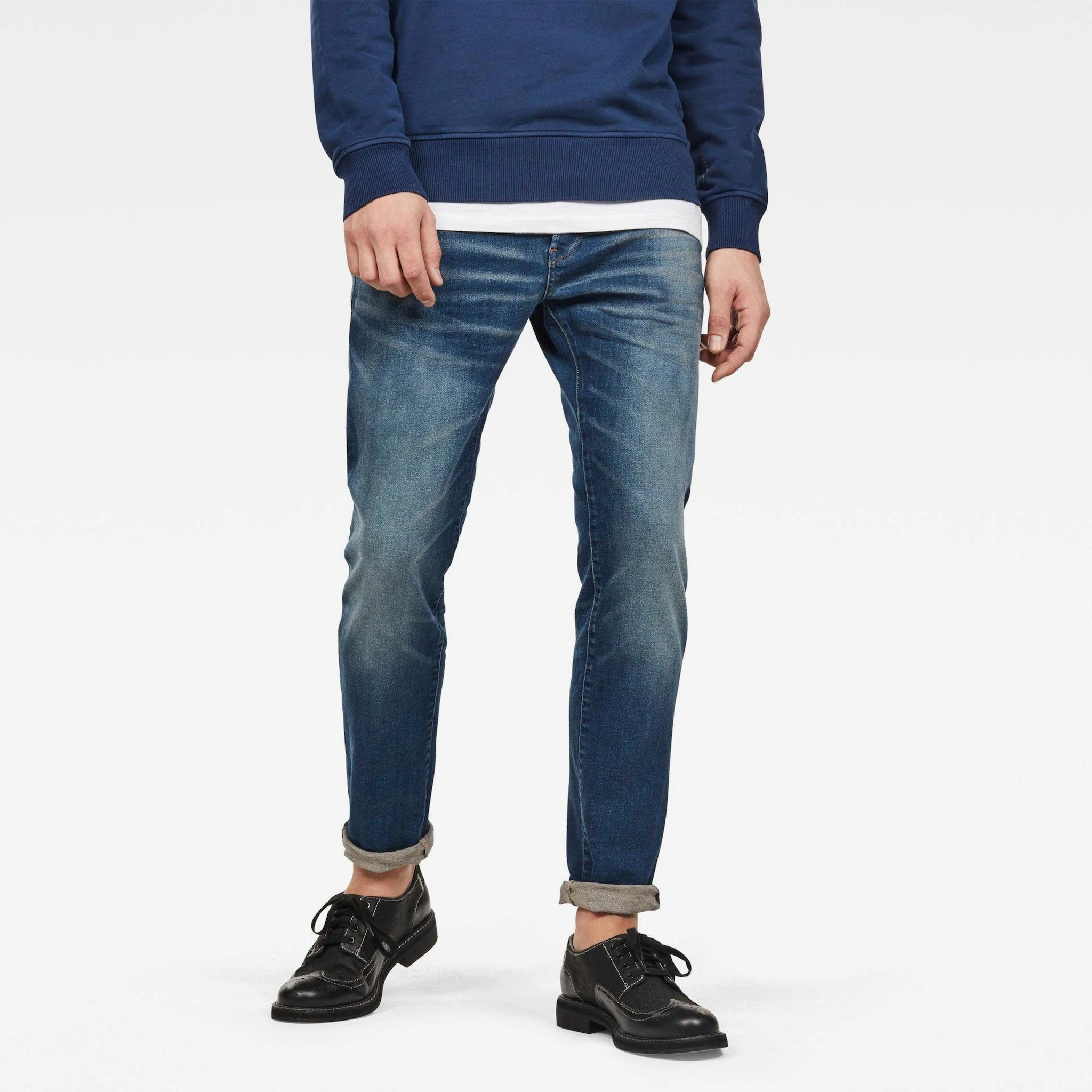 Джинсы узкого кроя G-Star RAW "3301 Slim", с отличной стиркой и эластаном, синий
Джинсы узкого кроя G-Star RAW "3301 Slim", с отличной стиркой и эластаном, синий