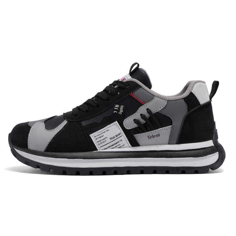 TELENT Износостойкие противоскользящие массивные кроссовки мужские низкие - черный серый, цвет Black Gray
TELENT Износостойкие противоскользящие массивные кроссовки мужские низкие - черный серый, цвет Black Gray
