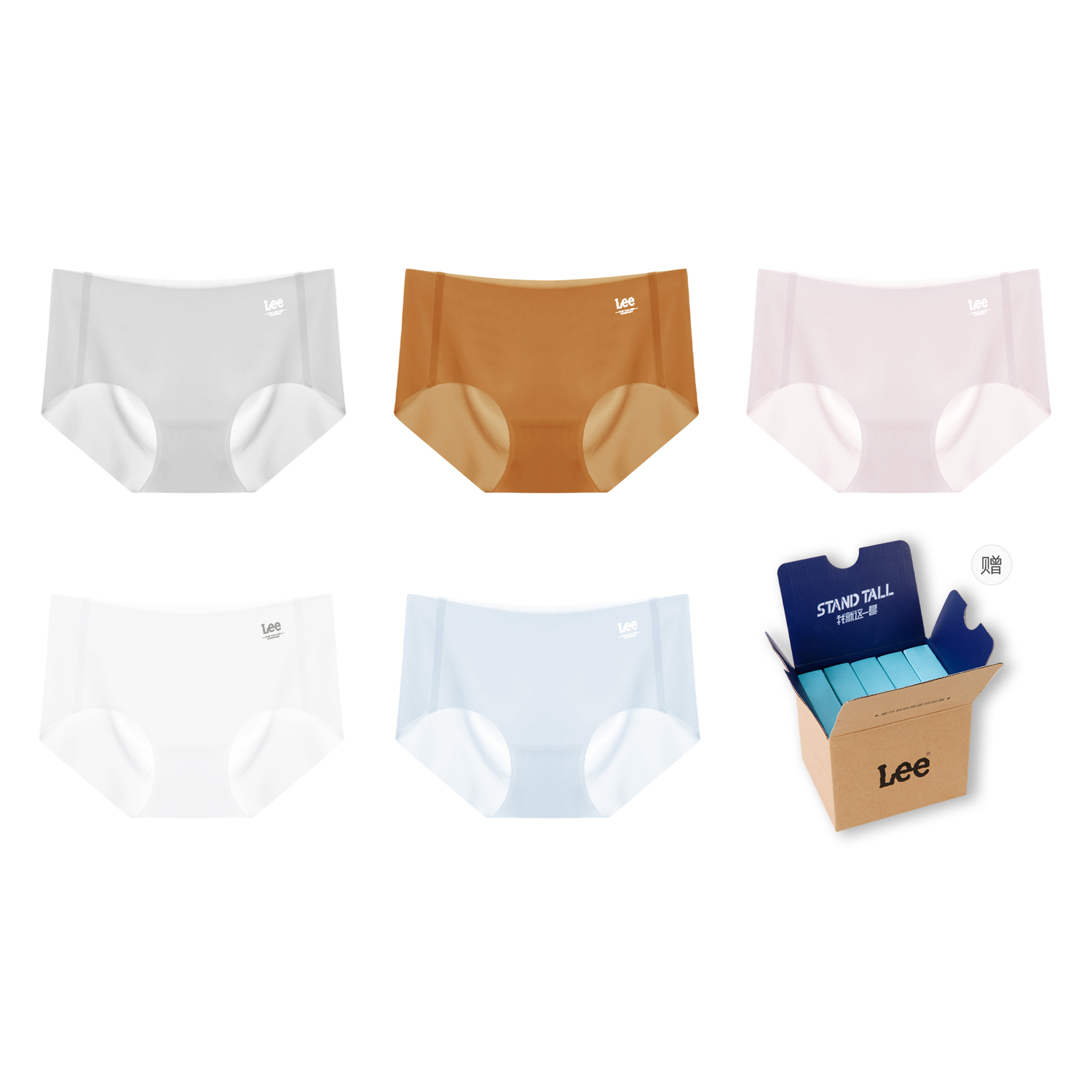 Lee Подарочный набор женского белья 5 пар
Lee Подарочный набор женского белья 5 пар