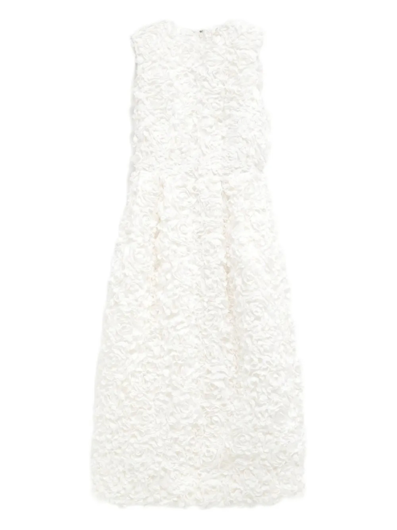 Платье миди с цветочной аппликацией Comme Des Garçons, белый
Платье миди с цветочной аппликацией Comme Des Garçons, белый