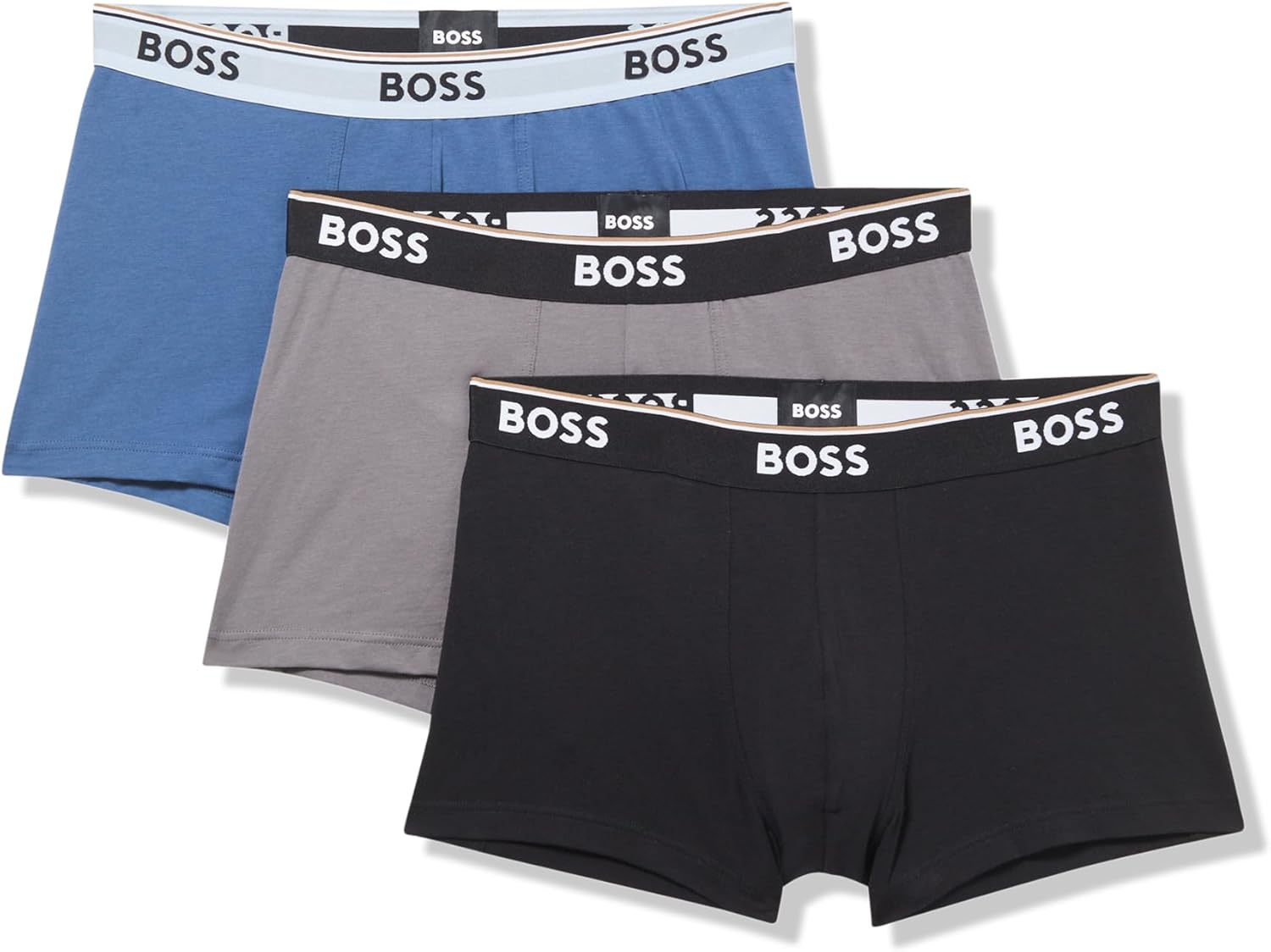 BOSS мужские трусы 3 шт, разноцветные, с крупным логотипом, Northern Blue/Blue Marine/Khaki Green
BOSS мужские трусы 3 шт, разноцветные, с крупным логотипом, Northern Blue/Blue Marine/Khaki Green