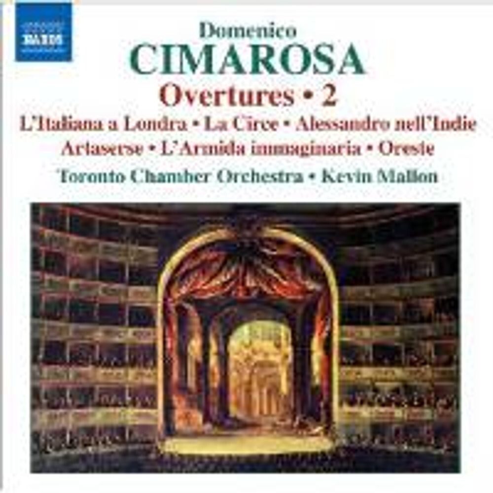 Диск CD Cimarosa: Overtures Vol. 2 - Domenico Cimarosa, Kevin Mallon, Toronto Chamber Orchestra
Диск CD Cimarosa: Overtures Vol. 2 - Domenico Cimarosa, Kevin Mallon, Toronto Chamber Orchestra