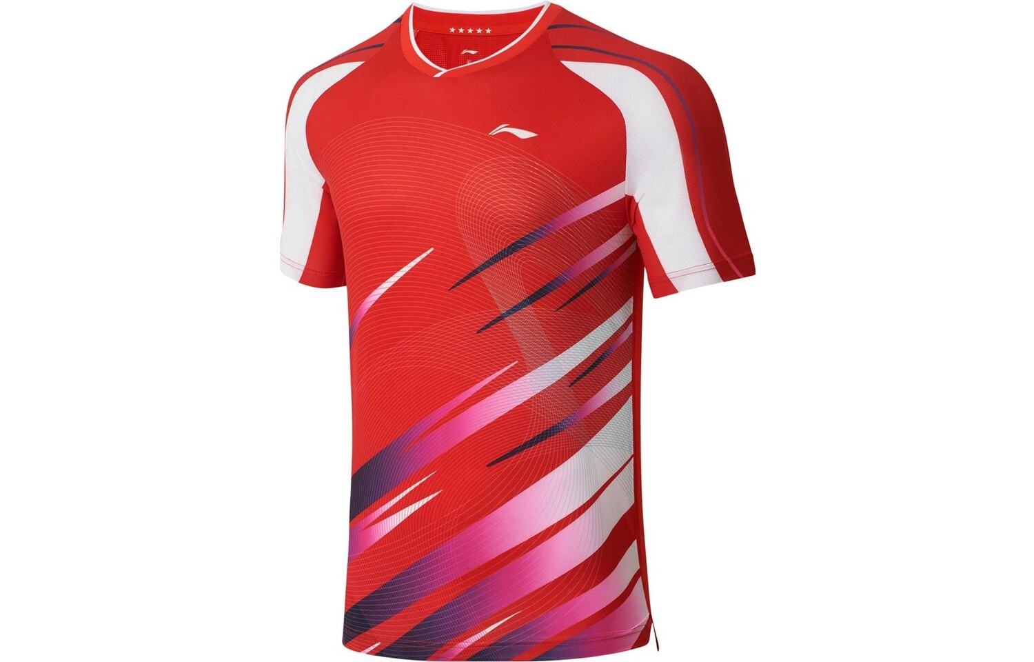 Футболка для настольного тенниса мужская красная Lining, красный
Футболка для настольного тенниса мужская красная Lining, красный