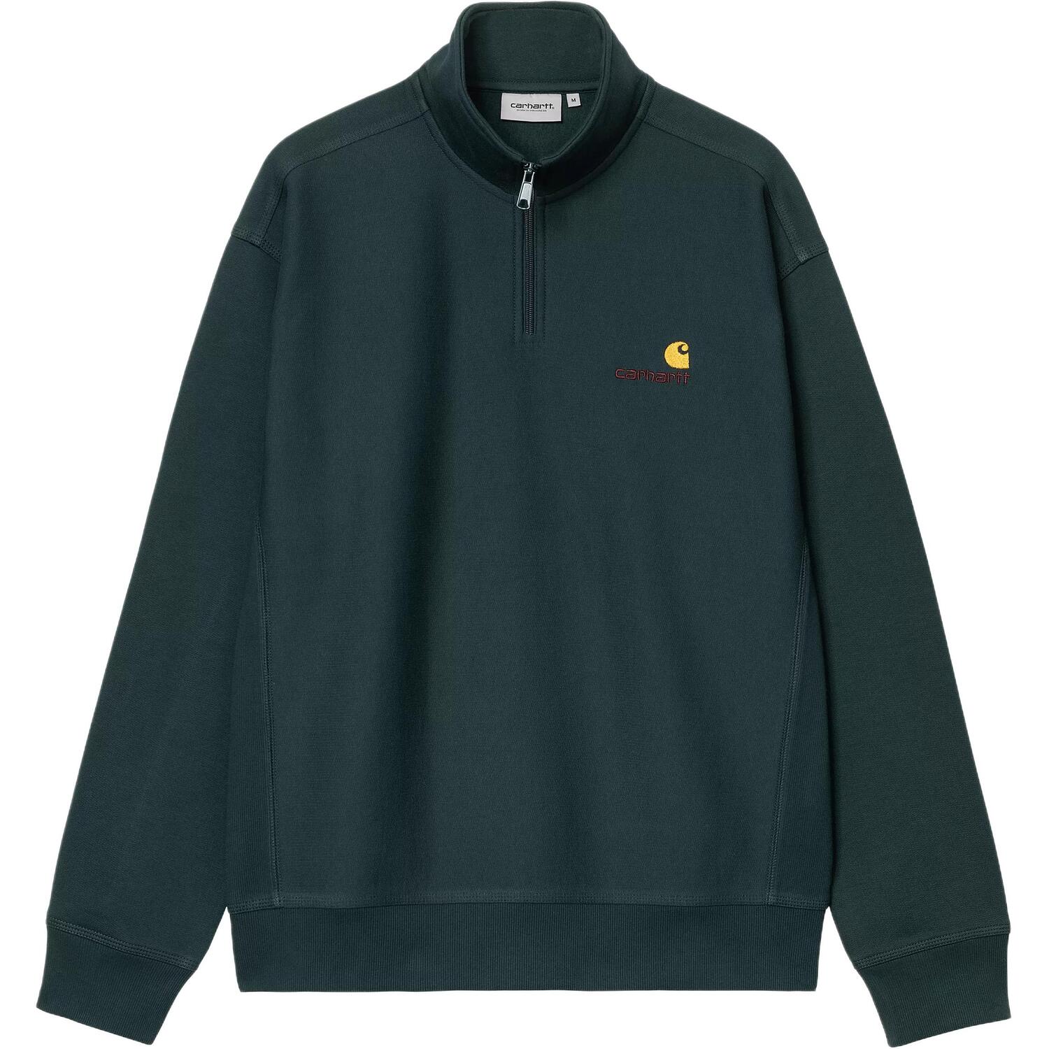 Полузип худи с логотипом Carhartt WIP, зеленый
Полузип худи с логотипом Carhartt WIP, зеленый