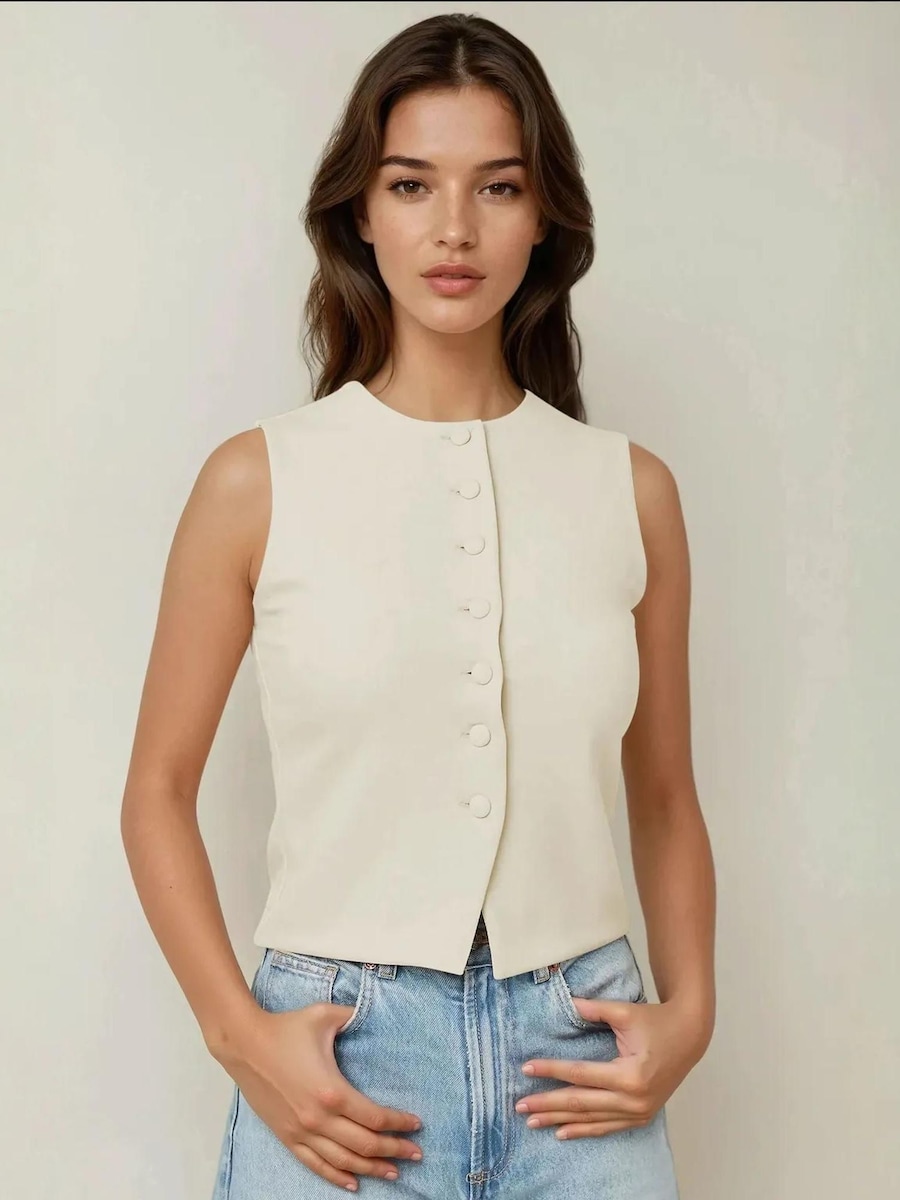 Костюмный жилет Hiccup, бежевый
Костюмный жилет Hiccup, бежевый