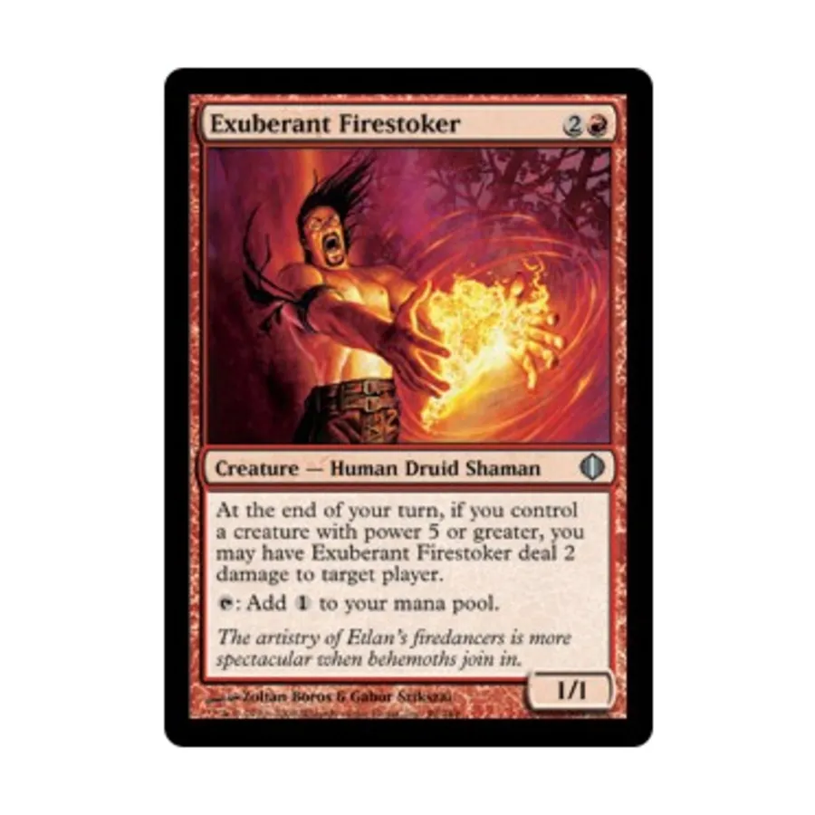 CCG Буйный поджигатель (U), MTG - Shards of Alara
CCG Буйный поджигатель (U), MTG - Shards of Alara