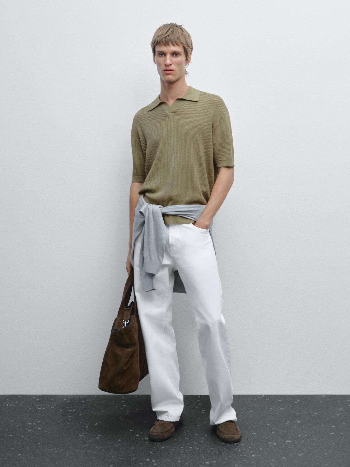 Рубашка-Поло с V-образным вырезом и ажурной отделкой Massimo Dutti, Marine Green
Рубашка-Поло с V-образным вырезом и ажурной отделкой Massimo Dutti, Marine Green