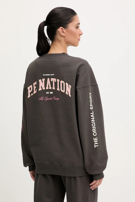 Толстовка с надписью «дым» P.E Nation, серый
Толстовка с надписью «дым» P.E Nation, серый