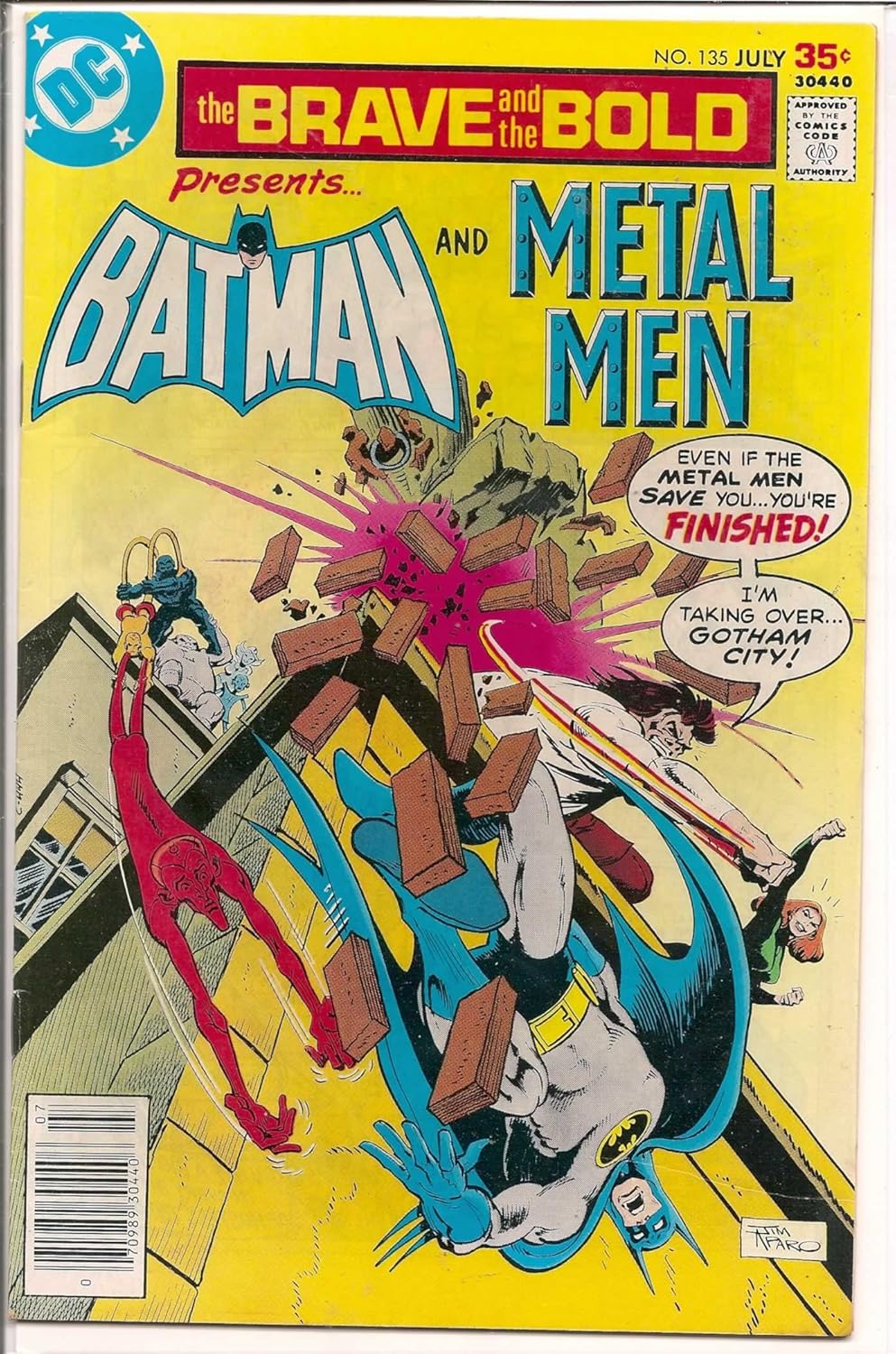 BRAVE AND THE BOLD # 135, 5.5 FN - (DC Comics)
BRAVE AND THE BOLD # 135, 5.5 FN - (DC Comics)