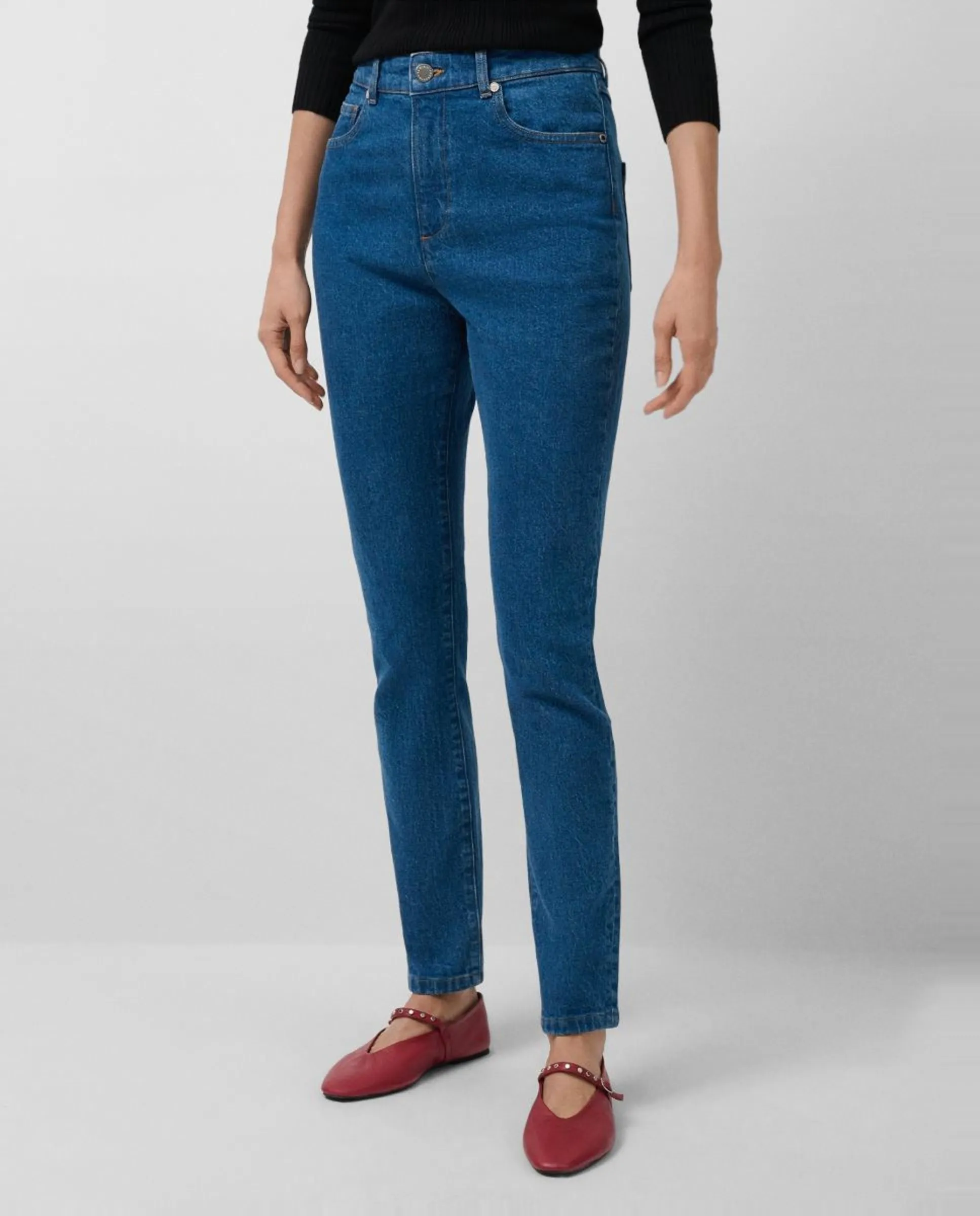 Женские джинсы скинни с высокой талией Roberto Verino, темно-синий
Женские джинсы скинни с высокой талией Roberto Verino, темно-синий