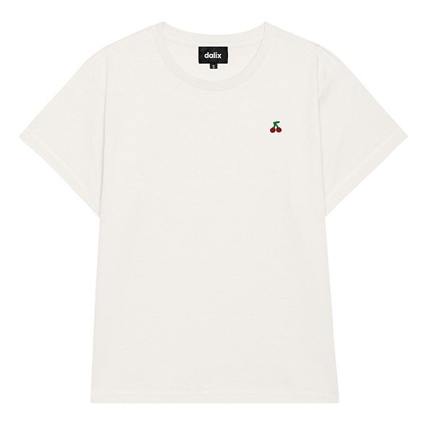 Женская футболка с высокой талией Lil Cherry Dalix, Vintage White, Белый, Женская футболка с высокой талией Lil Cherry Dalix, Vintage White
Женская футболка с высокой талией Lil Cherry Dalix, Vintage White, Белый, Женская футболка с высокой талией Lil Cherry Dalix, Vintage White