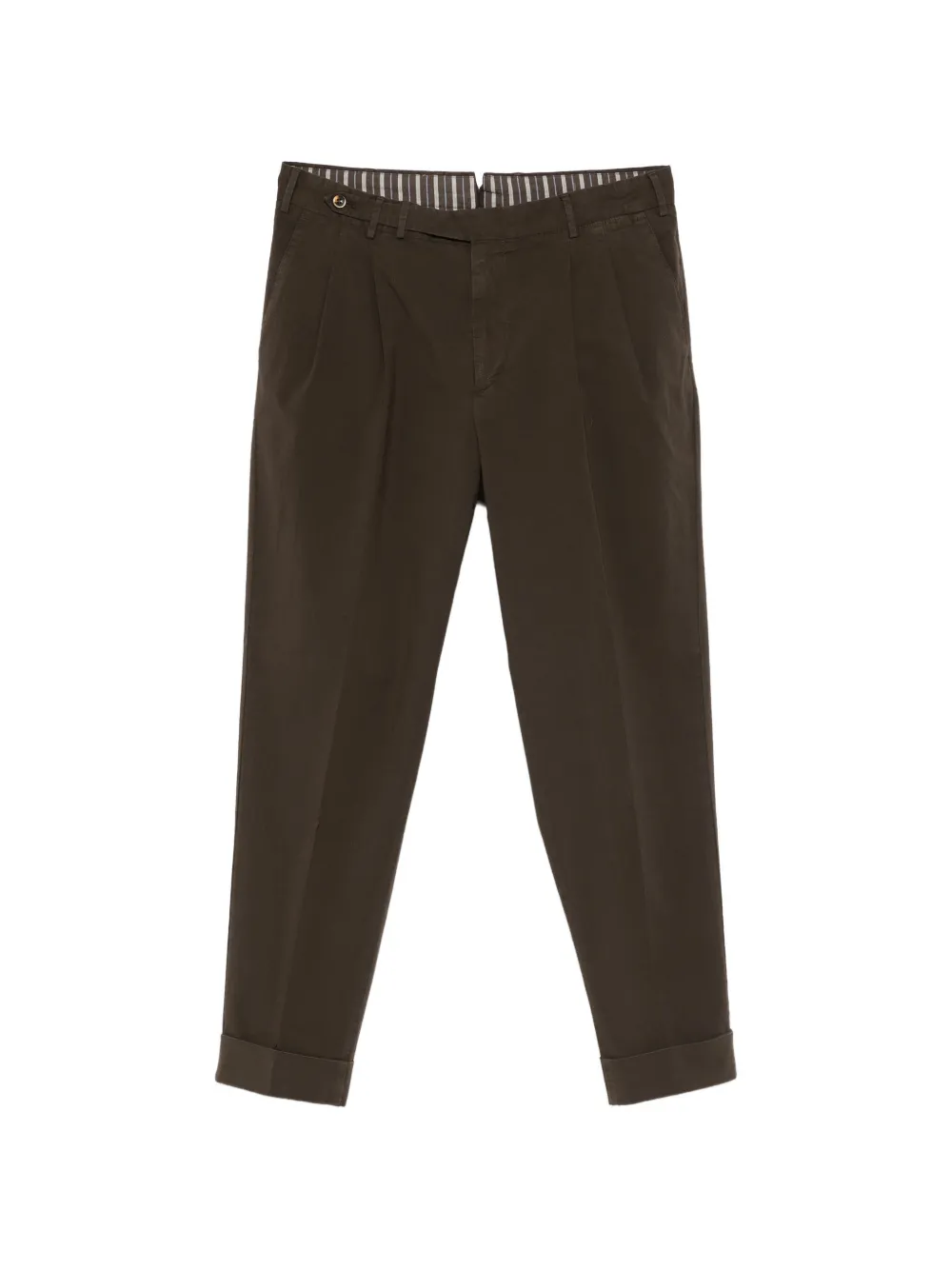 Брюки со складками и манжетами Pt Torino, коричневый
Брюки со складками и манжетами Pt Torino, коричневый