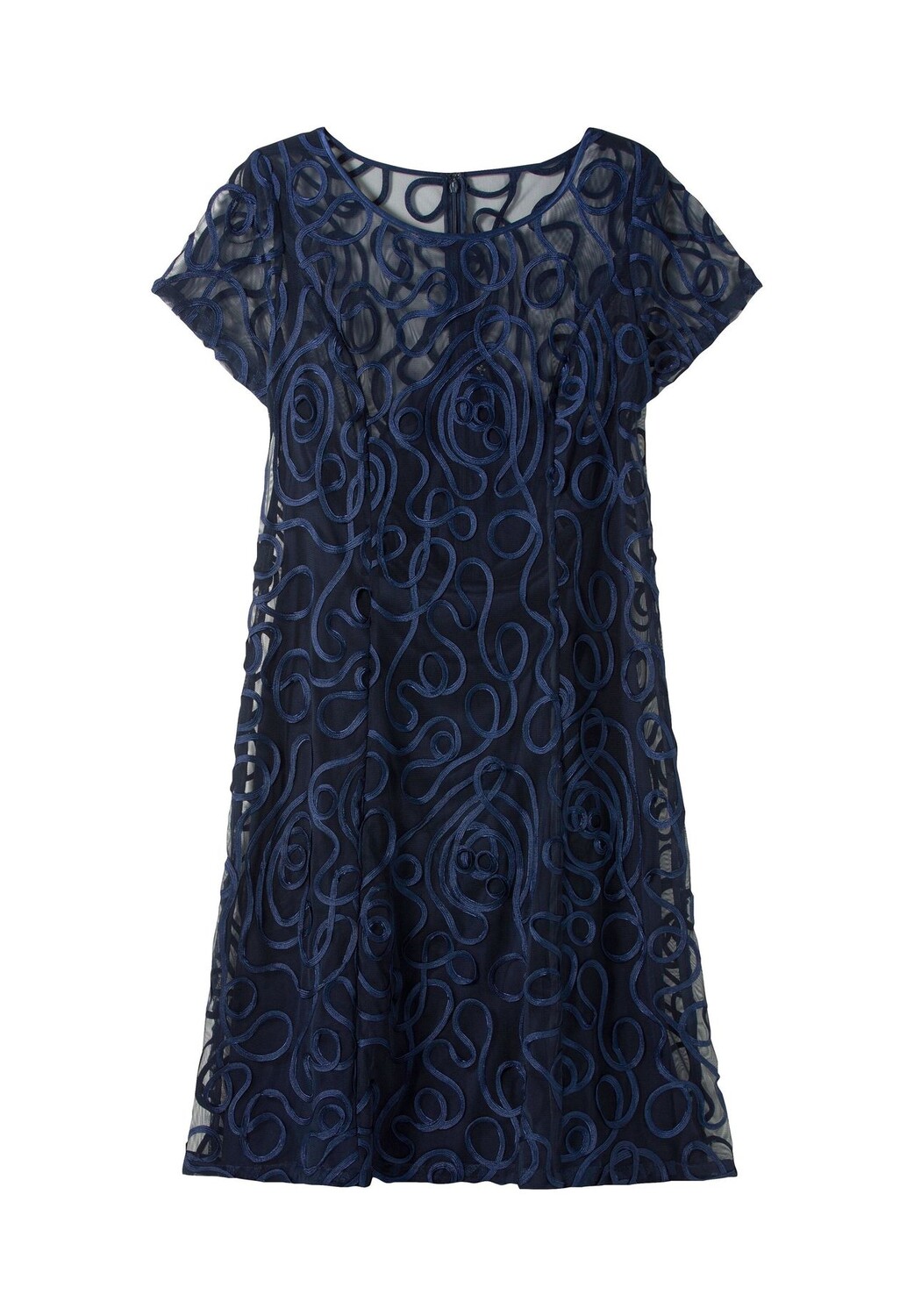 Кружевное платье слегка расклешенного кроя sheego, цвет Marine
Кружевное платье слегка расклешенного кроя sheego, цвет Marine