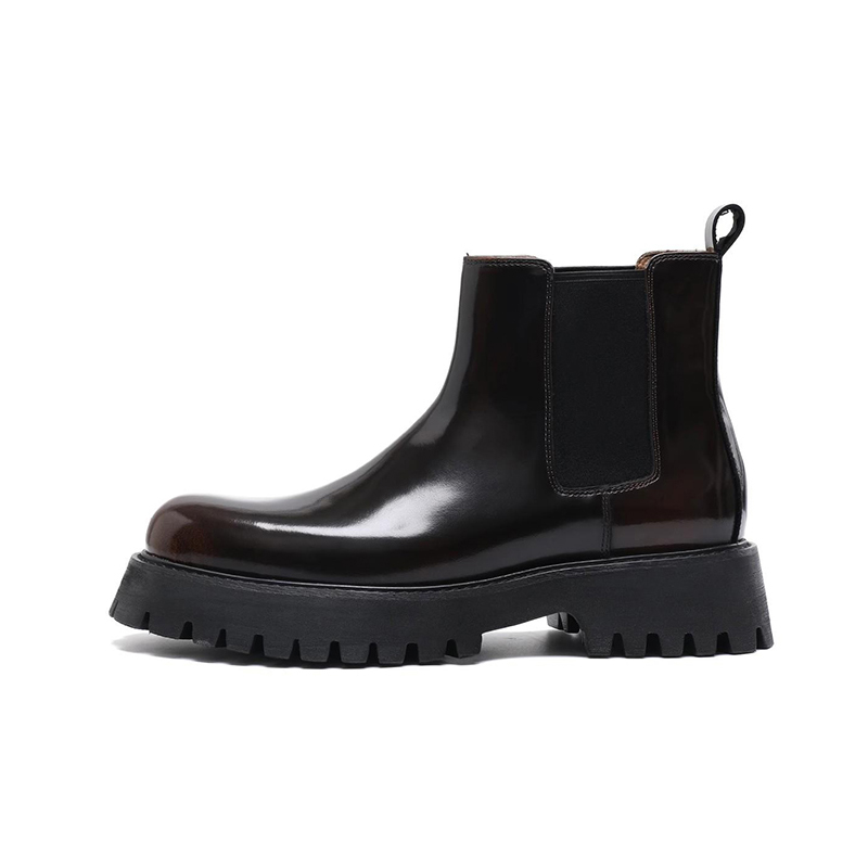 Bansley Челси черные с мокачино мужские, цвет Mocha
Bansley Челси черные с мокачино мужские, цвет Mocha