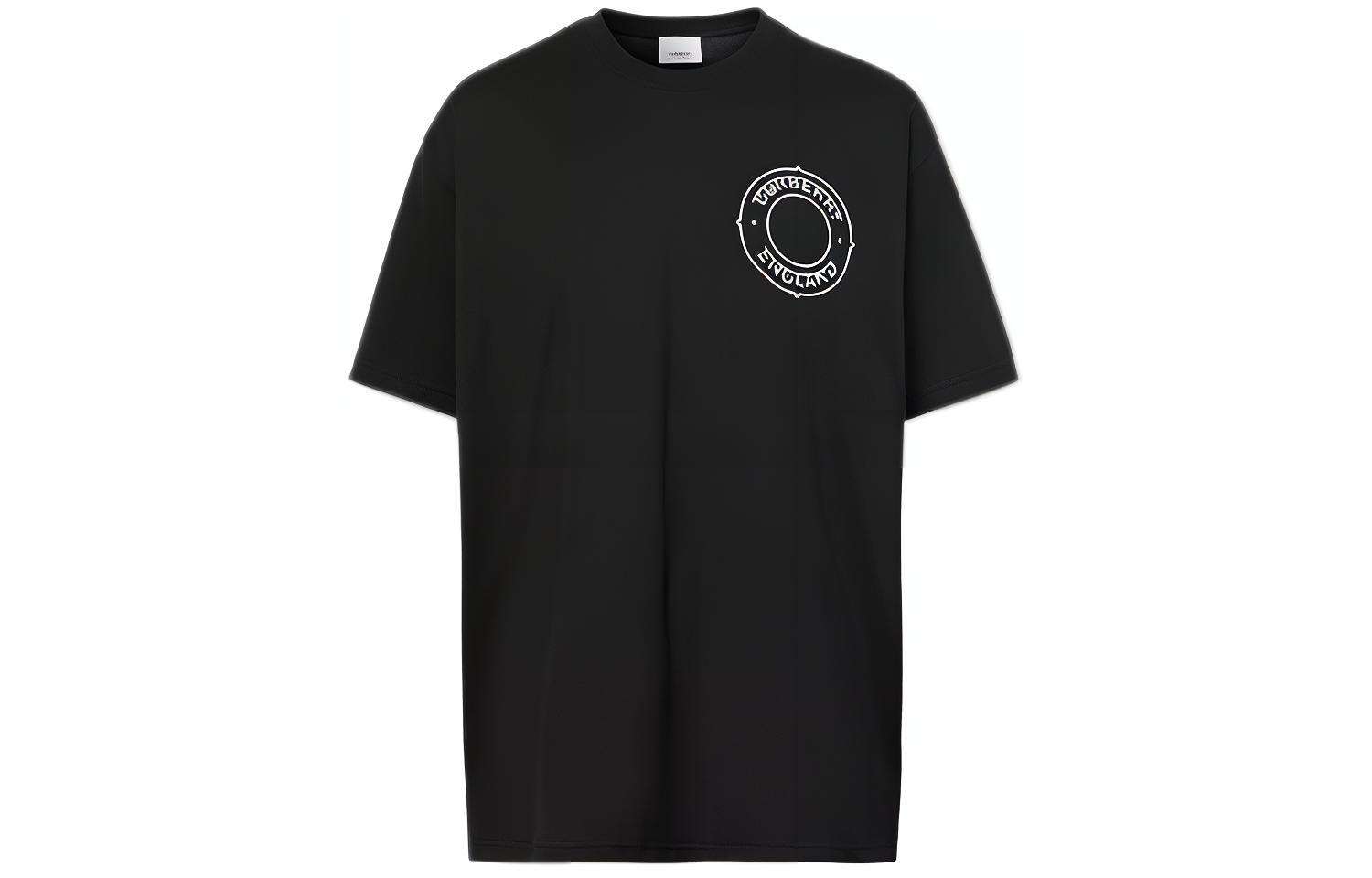 Футболка оверсайз с принтом логотипа Burberry, черная
Футболка оверсайз с принтом логотипа Burberry, черная