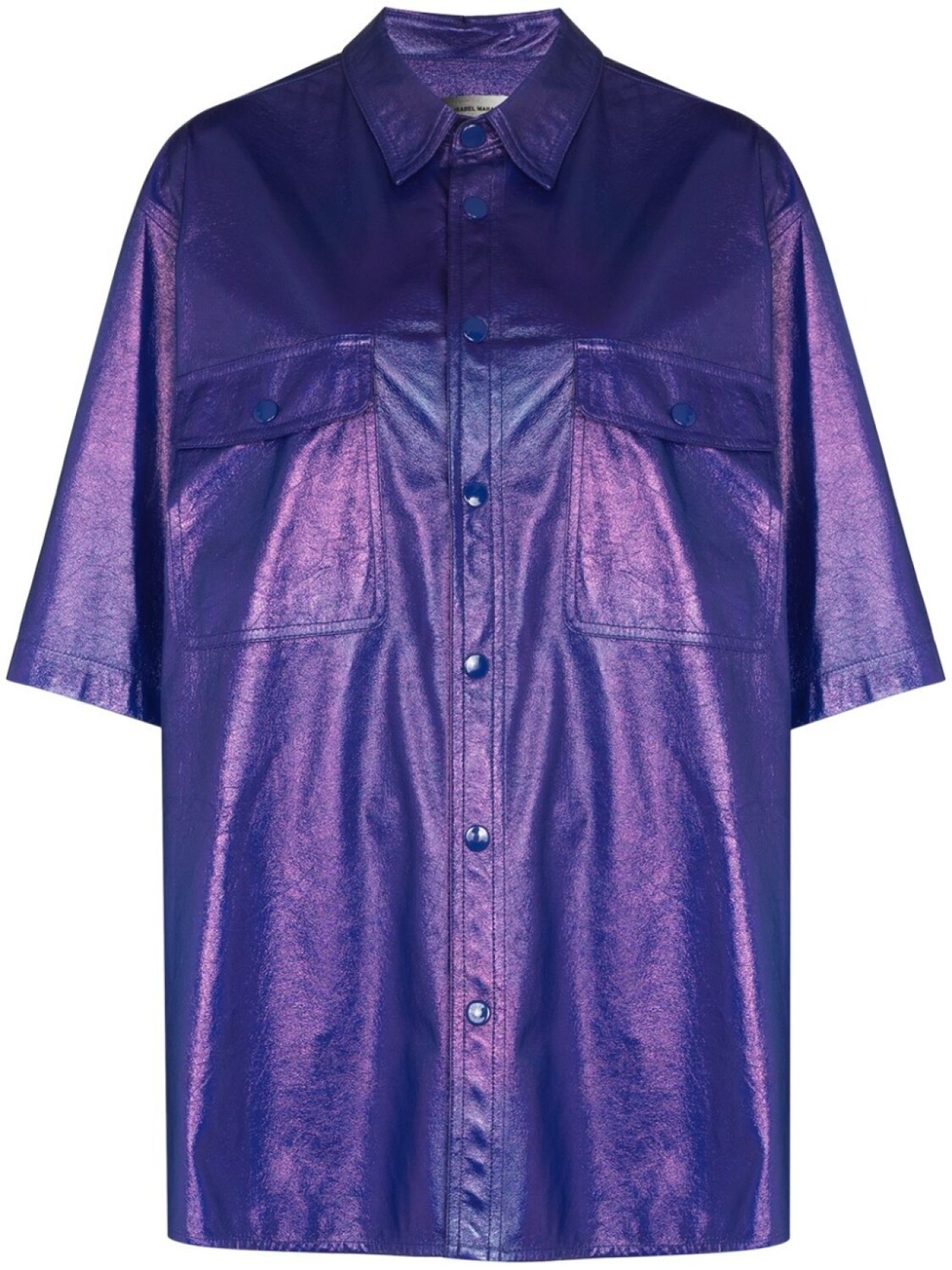 Marant рубашка Gilin из искусственной кожи, синий
Marant рубашка Gilin из искусственной кожи, синий