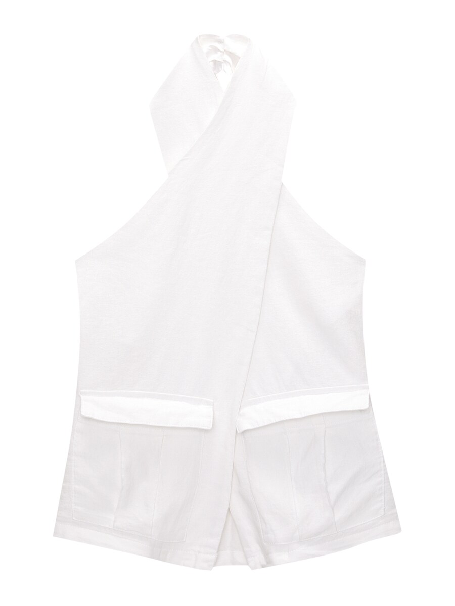 Топ Pull&Bear, белый
Топ Pull&Bear, белый