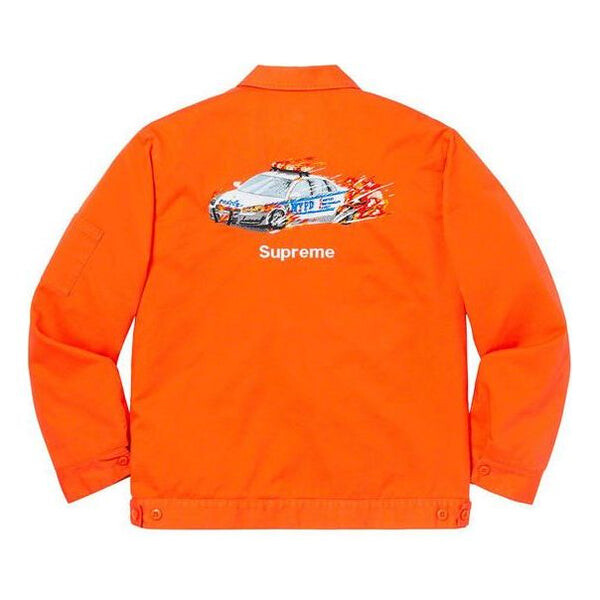 Куртка fw19 week 2 cop car embroidered work jacket Supreme, оранжевый
Куртка fw19 week 2 cop car embroidered work jacket Supreme, оранжевый