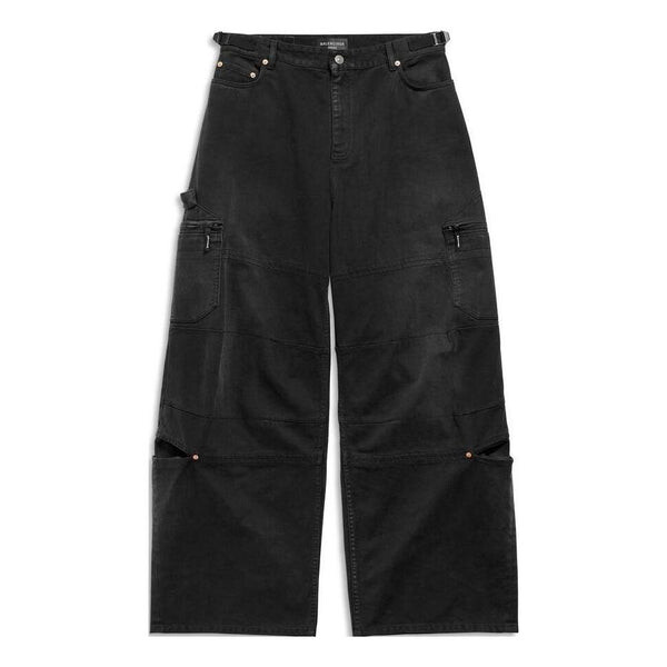 Брюки cargo pants 'black' Balenciaga, черный 
Брюки cargo pants 'black' Balenciaga, черный
