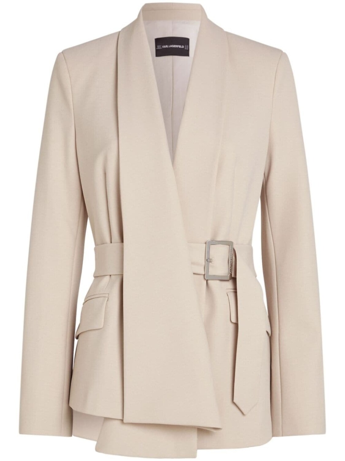 Karl Lagerfeld пиджак с драпировкой, нейтральный цвет
Karl Lagerfeld пиджак с драпировкой, нейтральный цвет