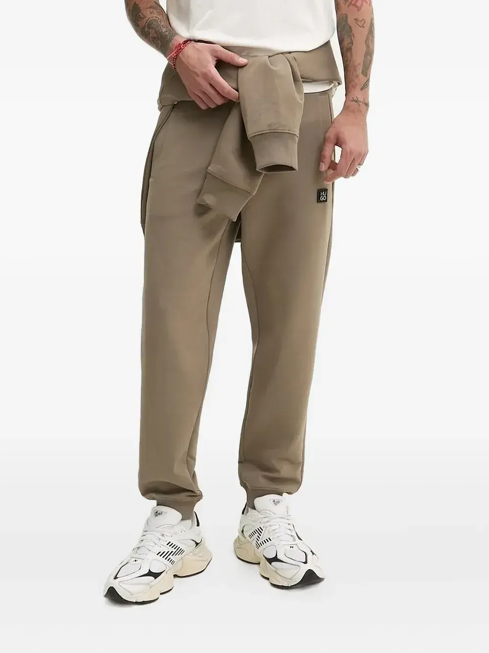 Спортивные брюки с логотипом HUGO, коричневый
Спортивные брюки с логотипом HUGO, коричневый