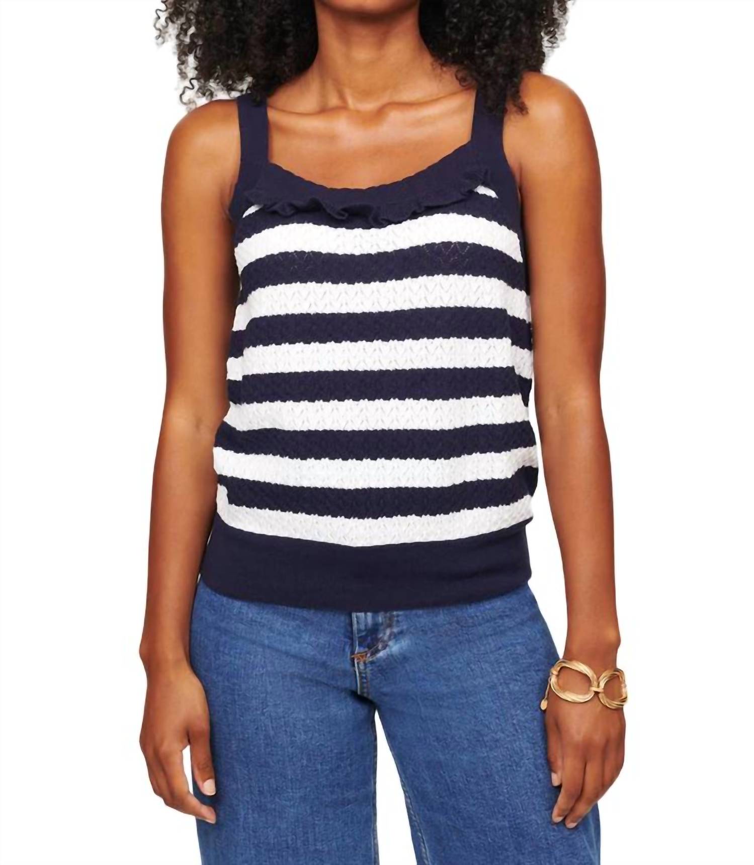 Топ-комбинезон Ella Pointelle в цвете Midnight Multi &Isla
Топ-комбинезон Ella Pointelle в цвете Midnight Multi &Isla