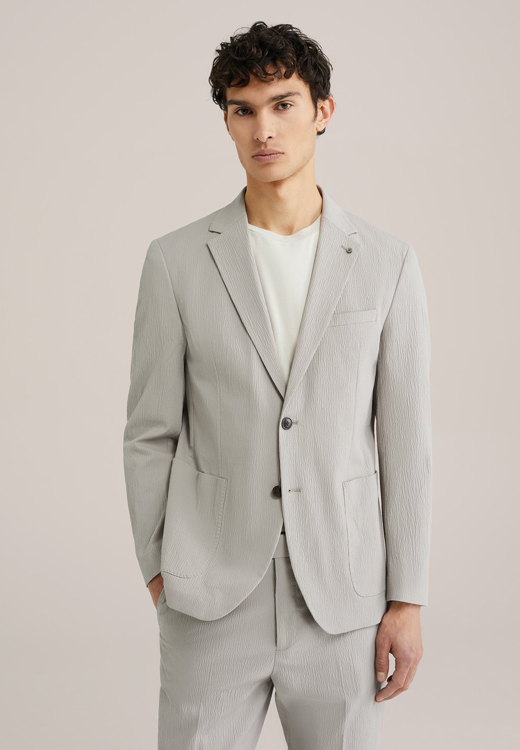 Пиджак-блейзер WE Fashion, светло-серый
Пиджак-блейзер WE Fashion, светло-серый