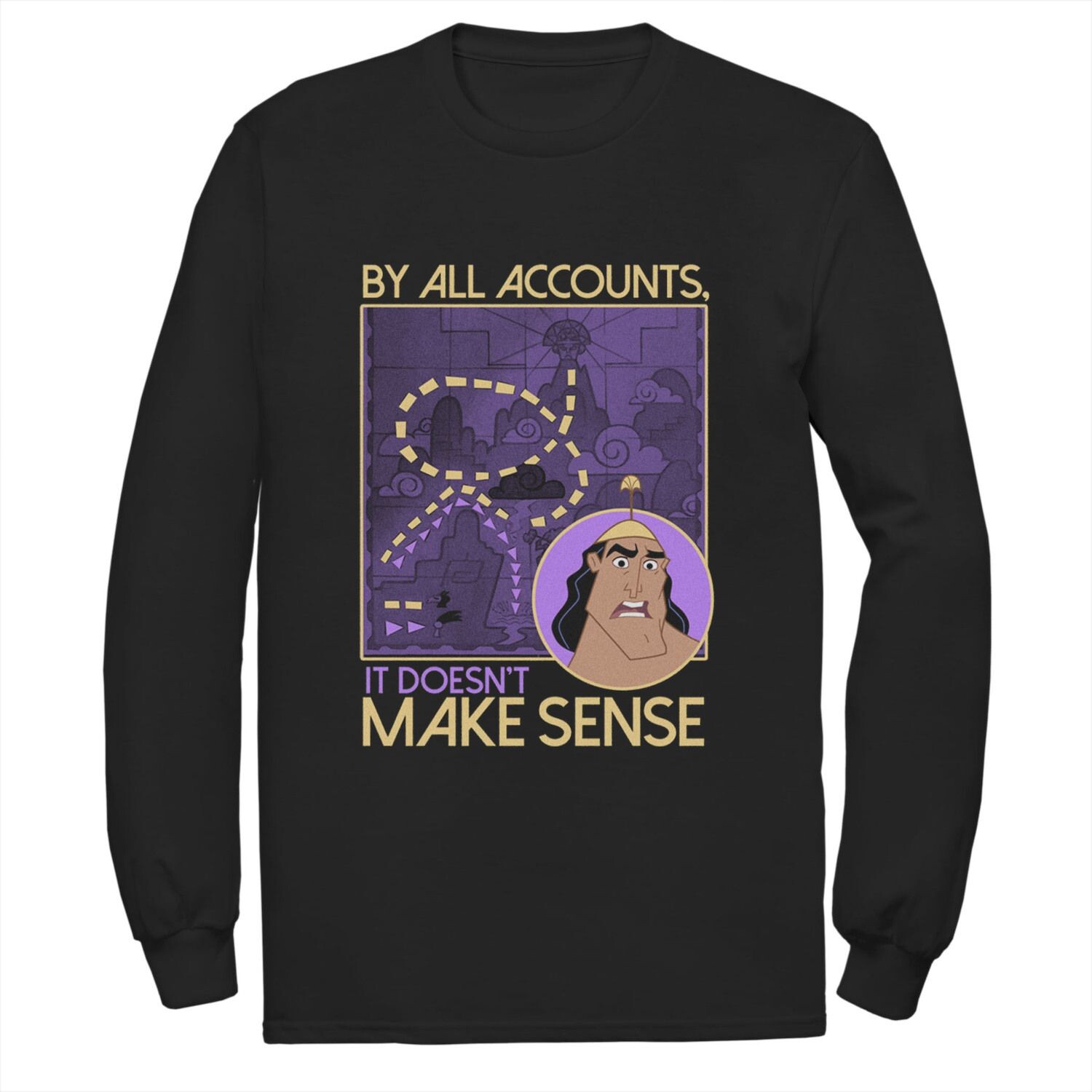 Мужская футболка Emperor's New Groove Kronk Doesn't Make Sense Disney
Мужская футболка Emperor's New Groove Kronk Doesn't Make Sense Disney