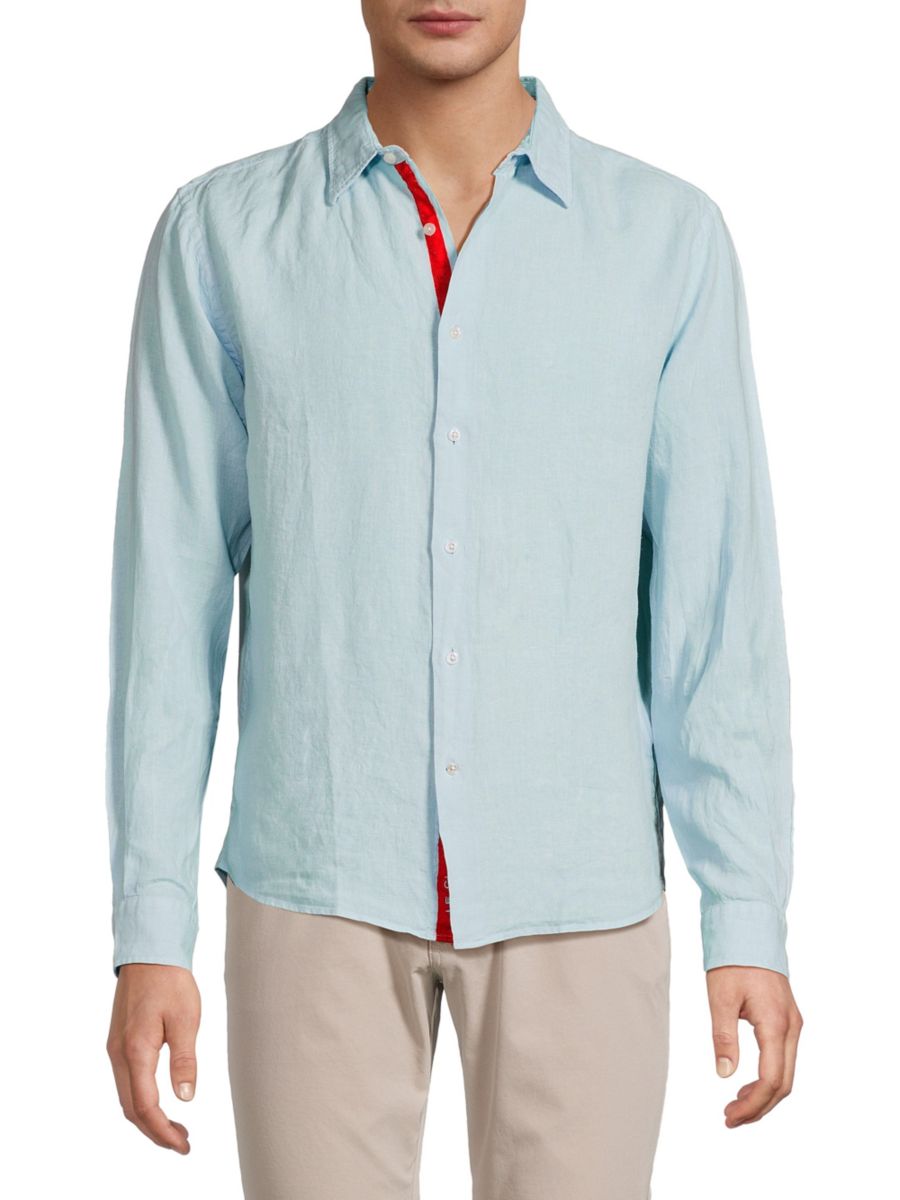 Льняная рубашка Питера Le Club Original, цвет Sky
Льняная рубашка Питера Le Club Original, цвет Sky