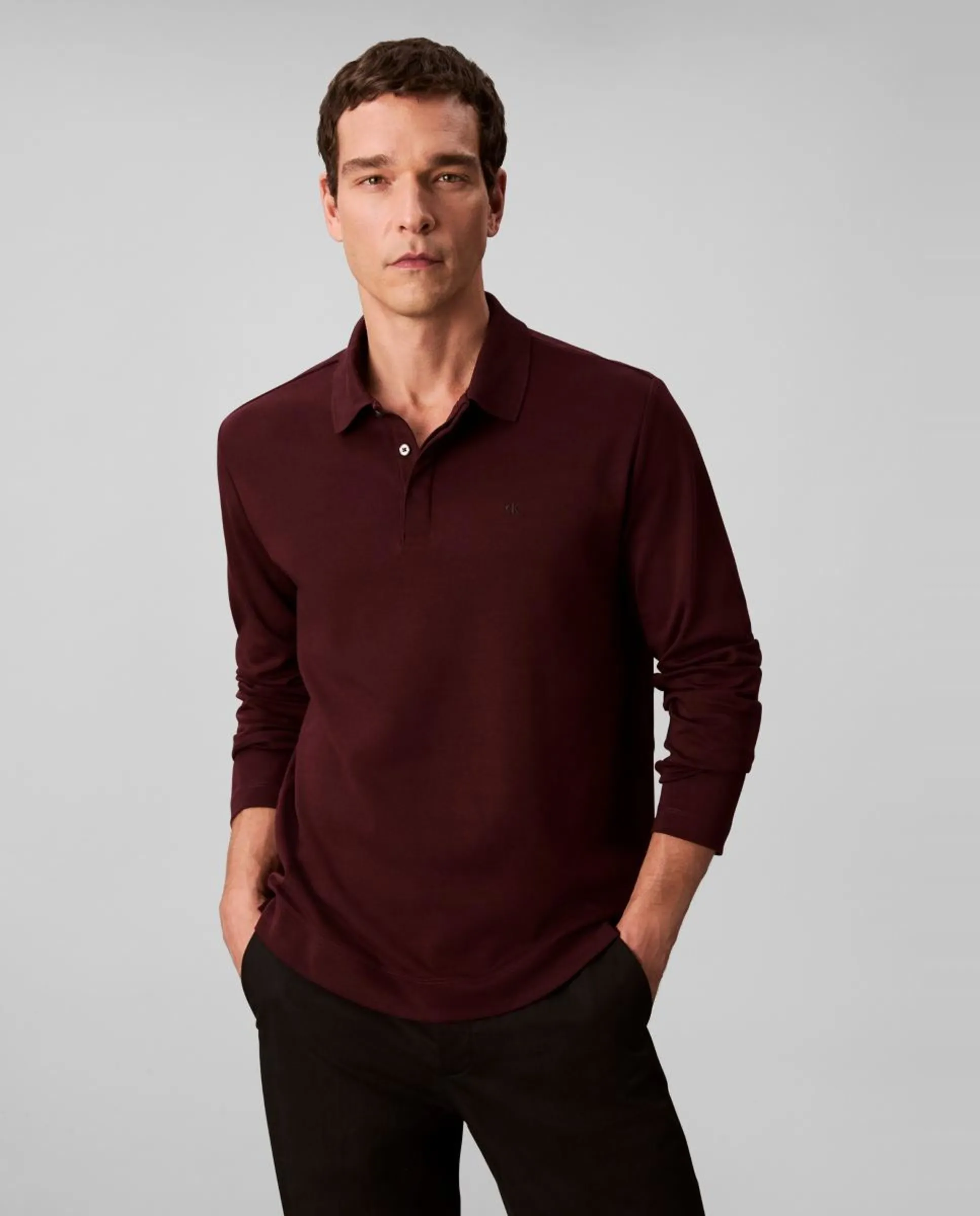 Мужская поло с длинным рукавом Calvin Klein, темно-коричневый
Мужская поло с длинным рукавом Calvin Klein, темно-коричневый