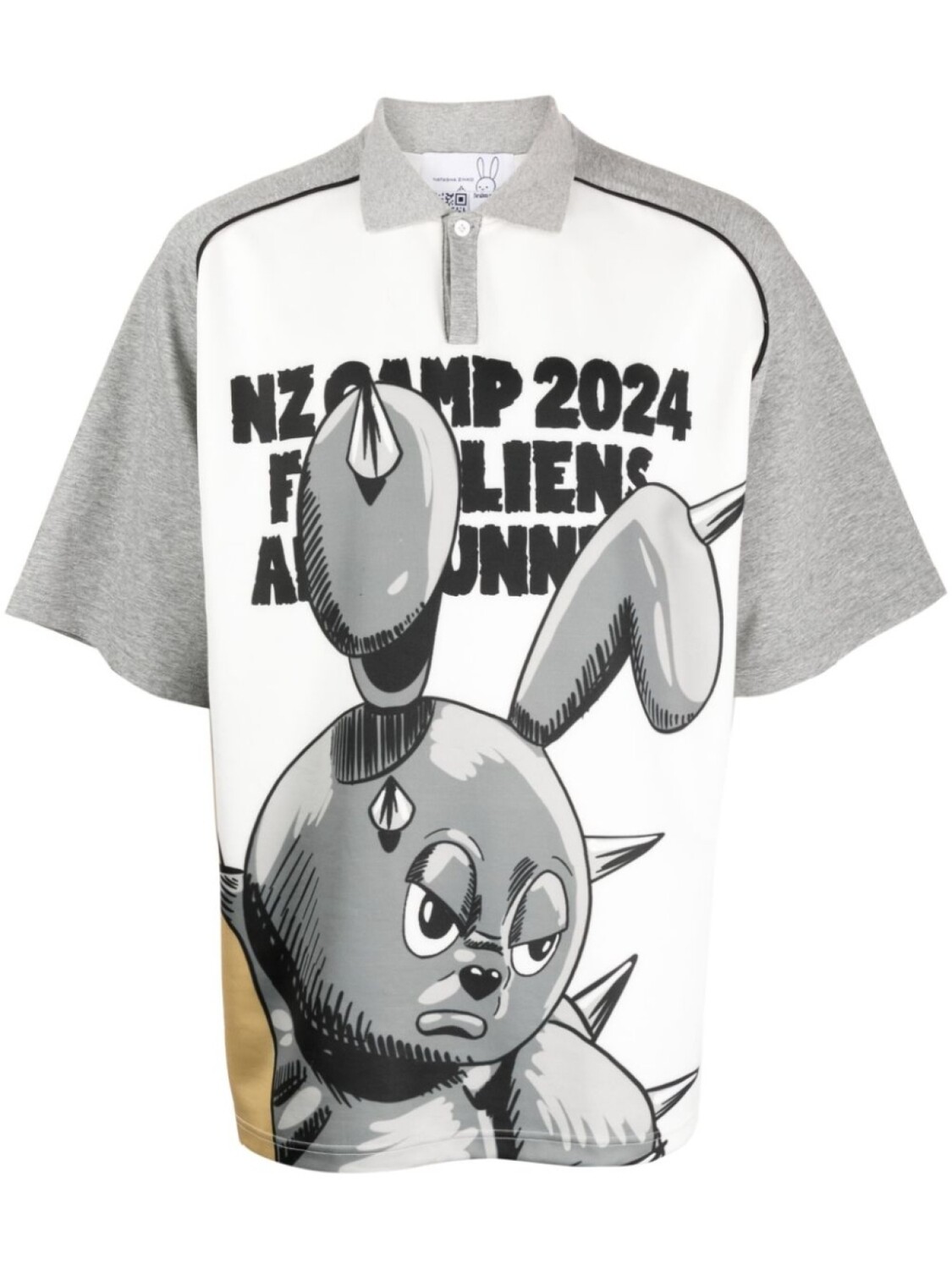 Natasha Zinko рубашка поло Camping, белый
Natasha Zinko рубашка поло Camping, белый