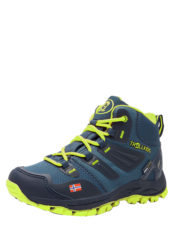 Trollkids Трекинговые ботинки «Rondane Hiker Mid» темно-синего цвета
Trollkids Трекинговые ботинки «Rondane Hiker Mid» темно-синего цвета