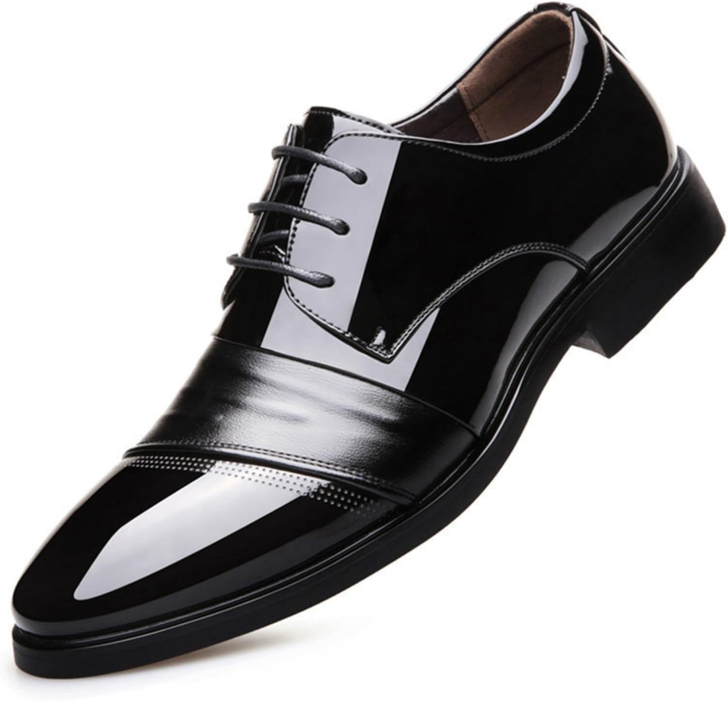 Мужские классические оксфорды из лакированной кожи на шнуровке, низкие туфли-лоферы для делового, свадебного и официального стиля Khwfjas, черный
Мужские классические оксфорды из лакированной кожи на шнуровке, низкие туфли-лоферы для делового, свадебного и официального стиля Khwfjas, черный