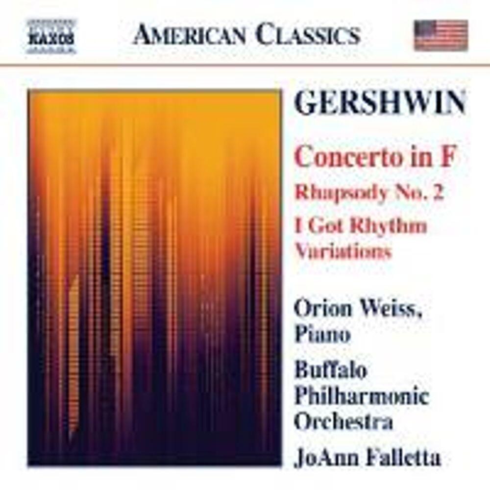 Диск CD Gershwin: Concerto In F / Rhapsody No. 2 / I Got Rhythm Variations - George Gershwin, JoAnn Falletta, Orion Weiss, Buffalo Philharmonic Orchestra
Диск CD Gershwin: Concerto In F / Rhapsody No. 2 / I Got Rhythm Variations - George Gershwin, JoAnn Falletta, Orion Weiss, Buffalo Philharmonic Orchestra