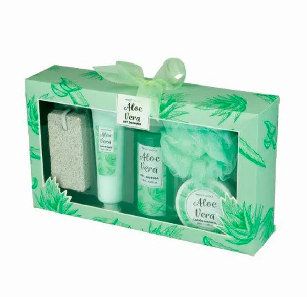 Набор для ванны для тела из 5 предметов Aloe Vera Markant, 1 UD
Набор для ванны для тела из 5 предметов Aloe Vera Markant, 1 UD