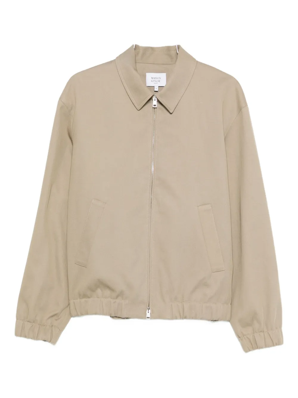 Бомбер на молнии Maison Kitsuné, нейтральный
Бомбер на молнии Maison Kitsuné, нейтральный