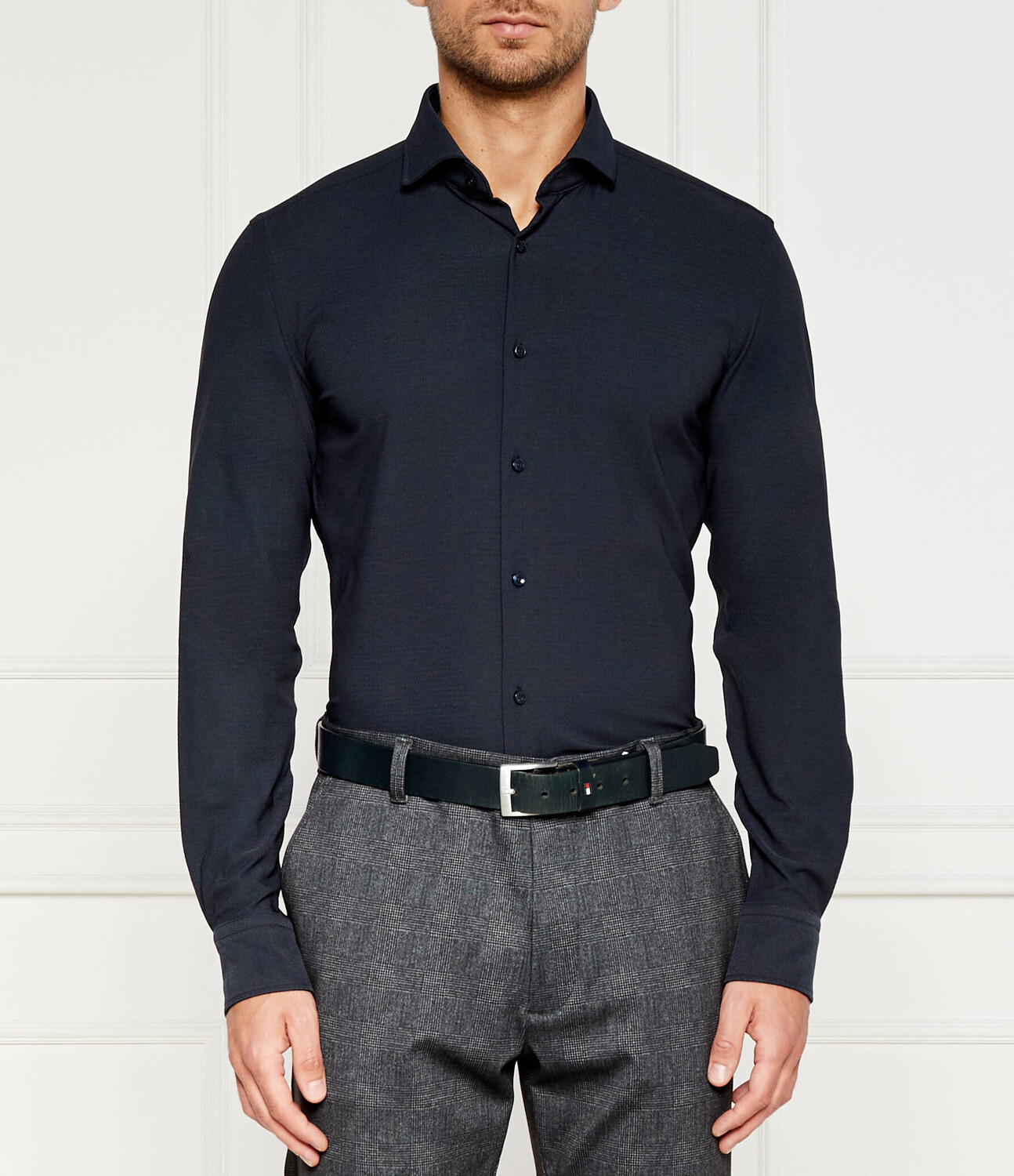 Рубашка BOSS BLACK Slim Fit, темно-синий
Рубашка BOSS BLACK Slim Fit, темно-синий