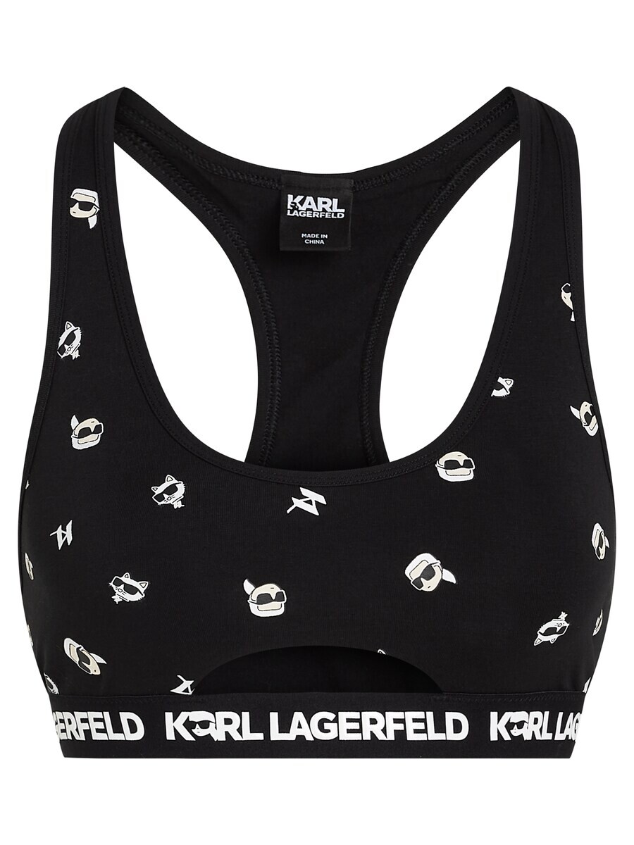 Бюстгальтер Karl Lagerfeld Bralette Bra, черный
Бюстгальтер Karl Lagerfeld Bralette Bra, черный