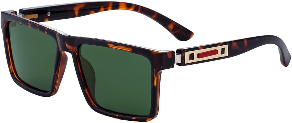 Мужские солнцезащитные очки в стиле ретро квадратной формы, с защитой от УФ-излучения, подходят для вождения и ношения на открытом воздухе, классический дизайн с высококачественной металлической оправой GDKPJDT, 5
Мужские солнцезащитные очки в стиле ретро квадратной формы, с защитой от УФ-излучения, подходят для вождения и ношения на открытом воздухе, классический дизайн с высококачественной металлической оправой GDKPJDT, 5