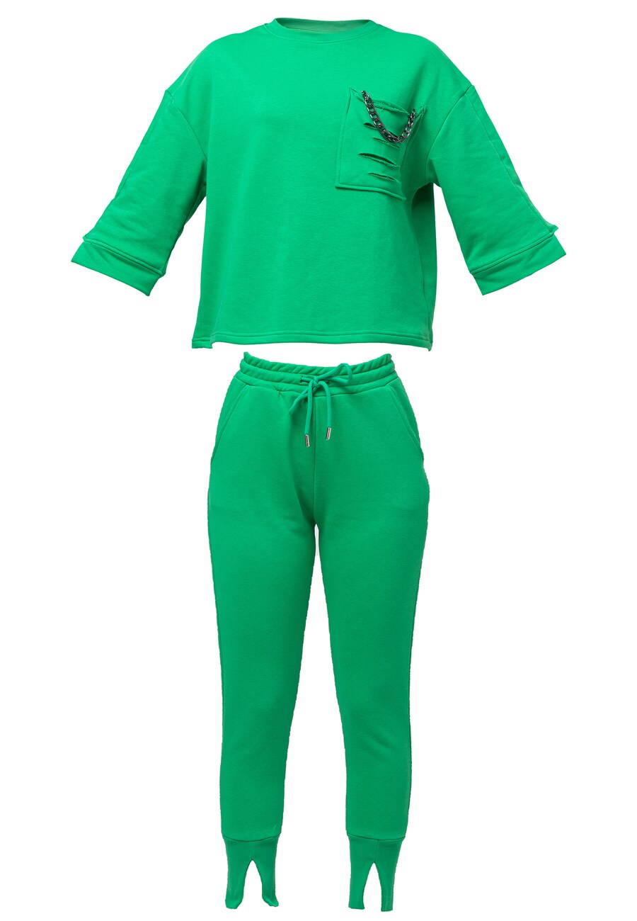 Спортивный костюм Tom Barron, зеленый
Спортивный костюм Tom Barron, зеленый