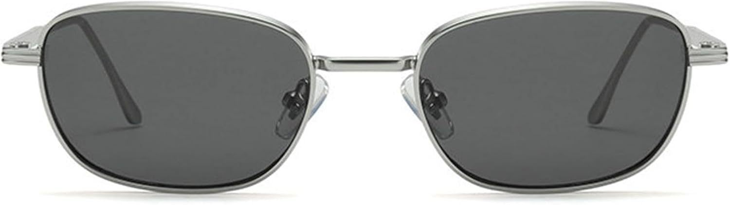 Willochra Модные ретро-солнцезащитные очки маленького квадратного размера для женщин в стиле 90-х, металлическая оправа, круглые солнцезащитные очки для мужчин в стиле панк, защита от ультрафиолета UV400, C4
Willochra Модные ретро-солнцезащитные очки маленького квадратного размера для женщин в стиле 90-х, металлическая оправа, круглые солнцезащитные очки для мужчин в стиле панк, защита от ультрафиолета UV400, C4