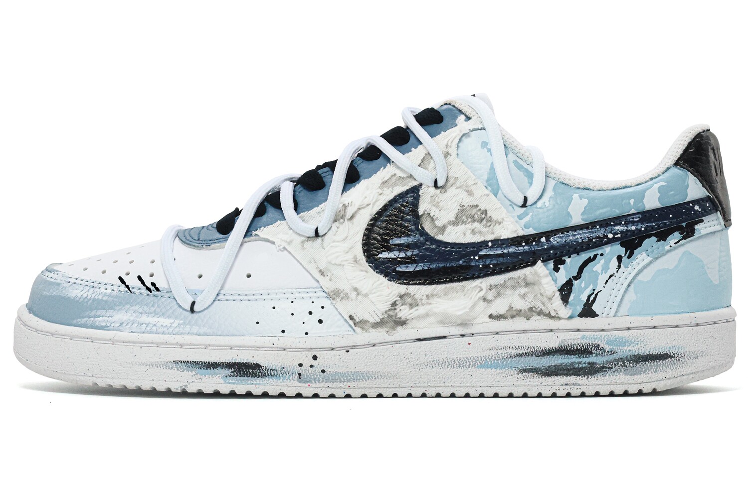 Кроссовки для скейтбординга Court Vision Low Unisex Low-Top Black/Blue/Beige Nike
Кроссовки для скейтбординга Court Vision Low Unisex Low-Top Black/Blue/Beige Nike