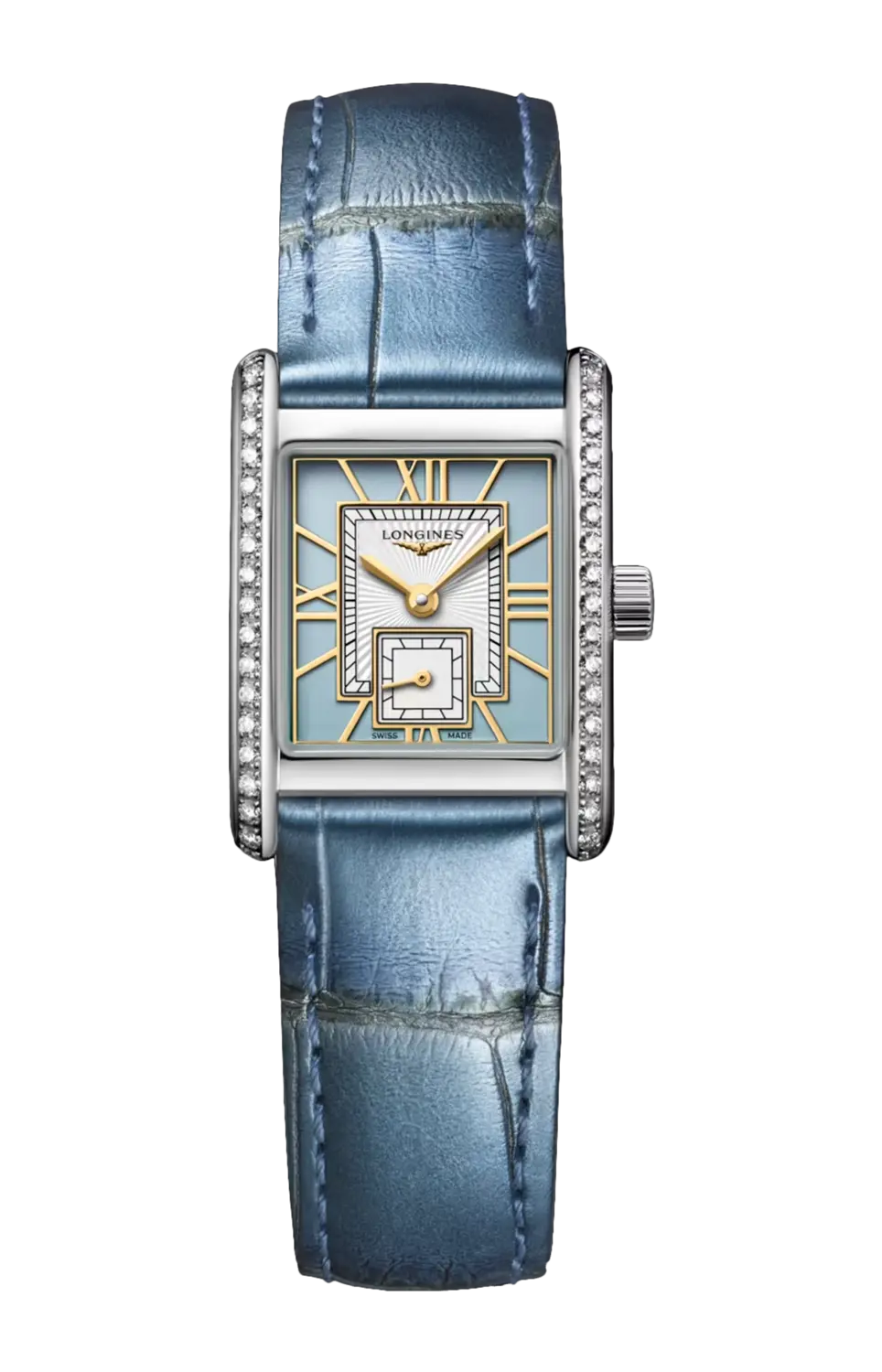 Часы Longines Dolcevita с бриллиантами 21,50 х 29 мм
Часы Longines Dolcevita с бриллиантами 21,50 х 29 мм