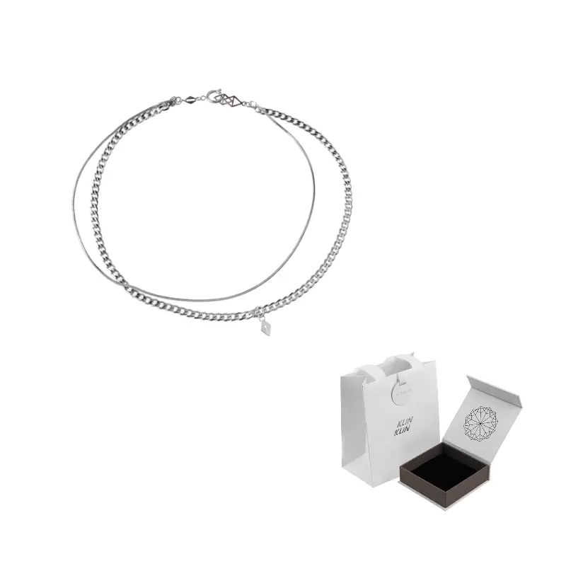 Титановое стальное ожерелье для мужчин KLIN KLIN
Титановое стальное ожерелье для мужчин KLIN KLIN