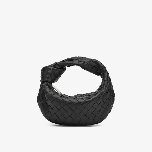 Мини-сумка Jodie из кожи интреччато с верхней ручкой Bottega Veneta, черный
Мини-сумка Jodie из кожи интреччато с верхней ручкой Bottega Veneta, черный