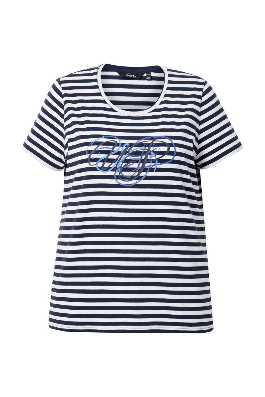 Рубашка Ulla Popken, темно-синий/светло-голубой
Рубашка Ulla Popken, темно-синий/светло-голубой