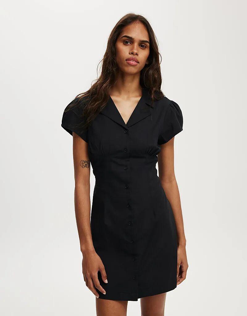 Платье-рубашка мини Cotton On Scarlet черного цвета
Платье-рубашка мини Cotton On Scarlet черного цвета