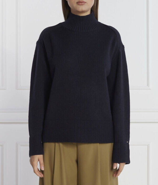 Водолазка Tommy Hilfiger Loose Fit, синий 
Водолазка Tommy Hilfiger Loose Fit, синий