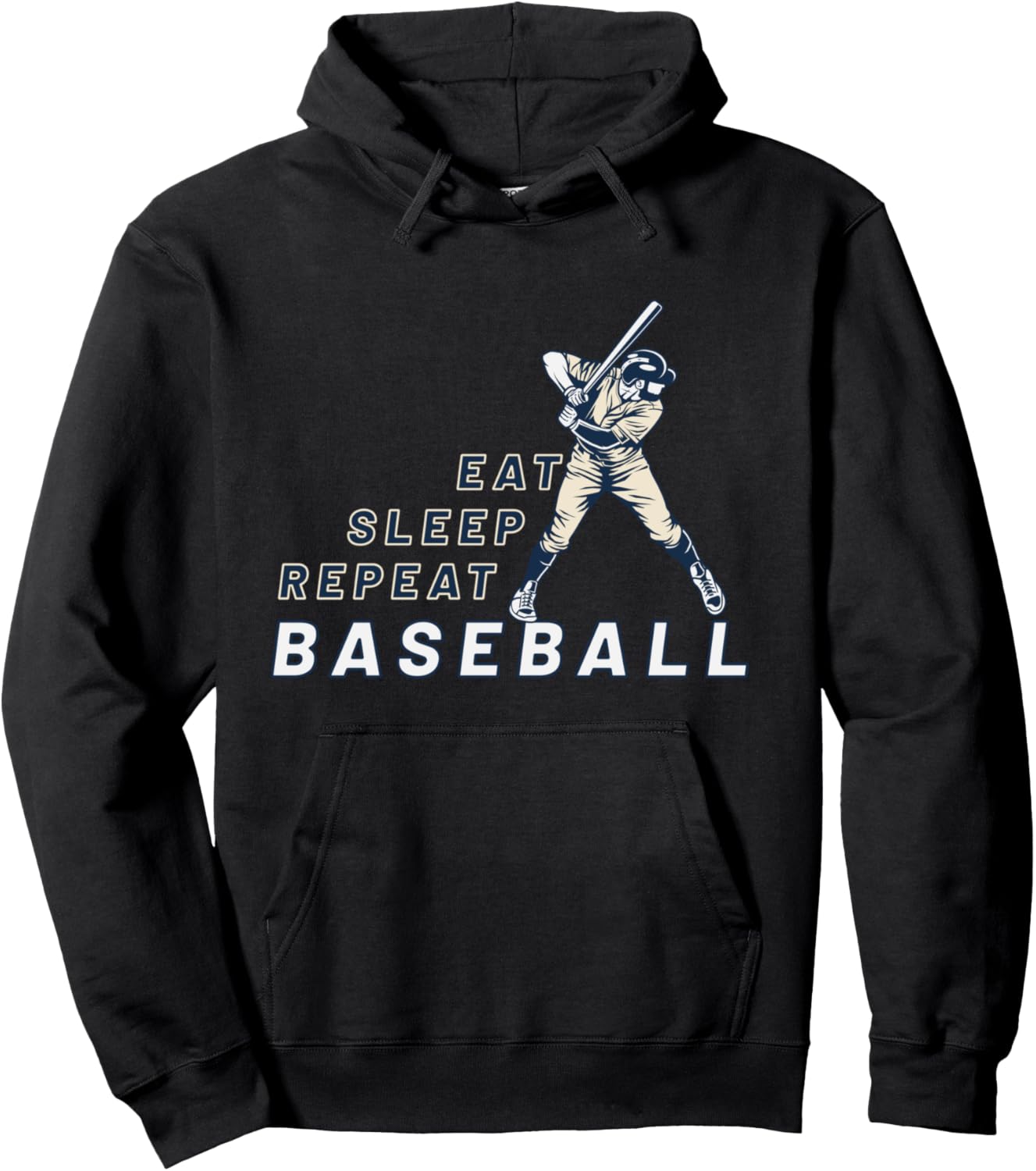 Толстовка с крутым дизайном «Ешь, спи, играй в бейсбол, повторяй» для спортивных фанатов Eat Sleep Baseball Repeat Shop, черный
Толстовка с крутым дизайном «Ешь, спи, играй в бейсбол, повторяй» для спортивных фанатов Eat Sleep Baseball Repeat Shop, черный