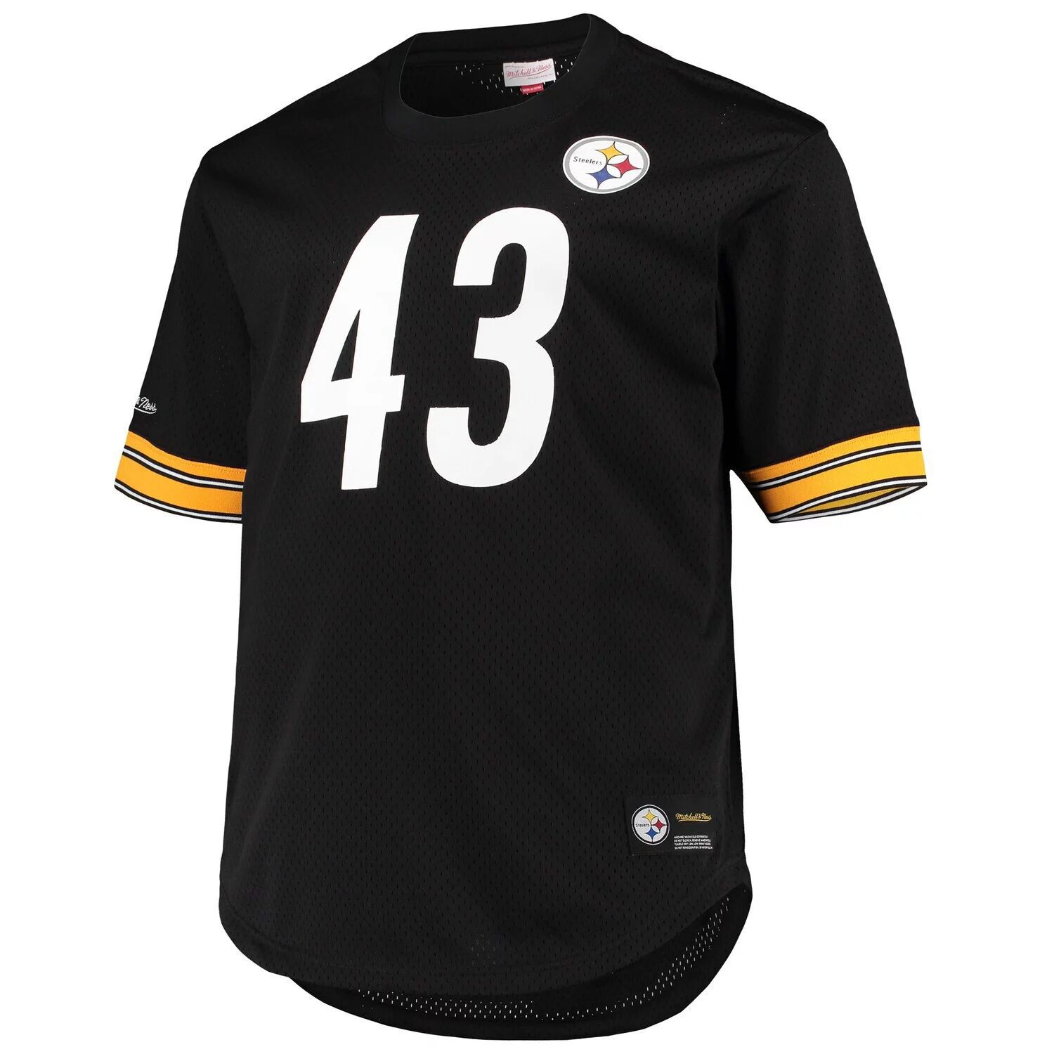 Мужская сетчатая футболка Mitchell & Ness Troy Polamalu Black Pittsburgh Steelers Big & Tall Retired Player
Мужская сетчатая футболка Mitchell & Ness Troy Polamalu Black Pittsburgh Steelers Big & Tall Retired Player
